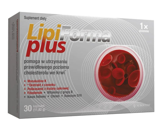 LIPIFORMA PLUS x 30 capsule, blood sugar levels, homocysteine metabolism