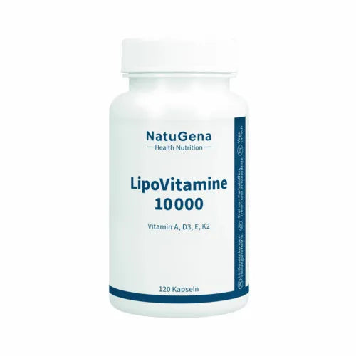 LIPOVITAMINE 10,000 vitamin A+D3+E+K2 capsules 120 pieces (30 g)