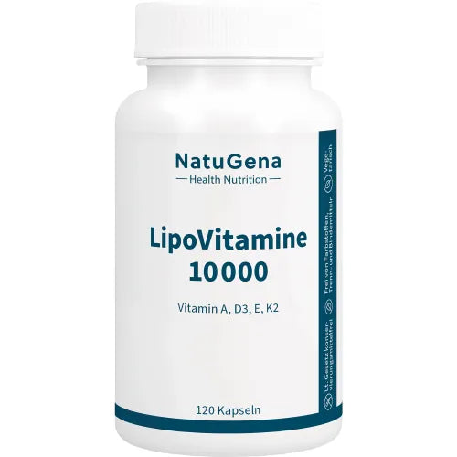 LIPOVITAMINE 10,000 vitamin A+D3+E+K2 capsules 120 pieces (30 g) - 2