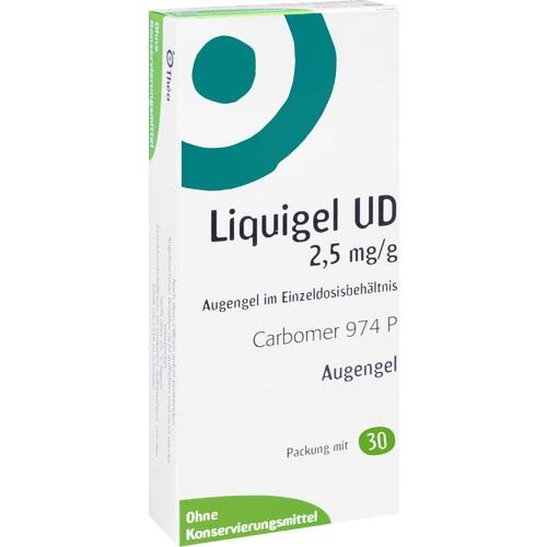 LIQUIGEL UD 2.5 eye gel in single-dose containers, 30 x 0.5 g