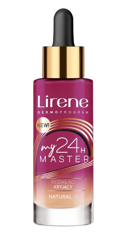 LIRENE MY MASTER, High-coverage mattifying foundation, NATURAL