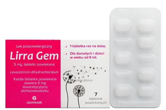 LIRR Gem 5mg x 7, anti allergy