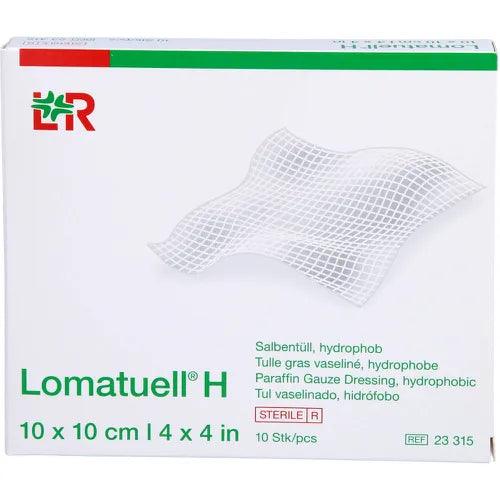 LOMATUELL H ointment tulle 10x10 cm sterile - UKDorf 