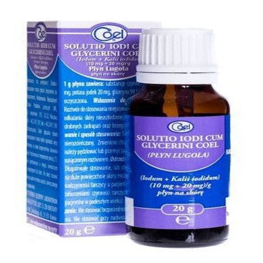 LUGOLA SOLUTIO IODI C.GLYCERINI LIQUID 20g | buy iodine