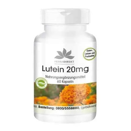 LUTEIN 20 mg Capsules 60 pcs