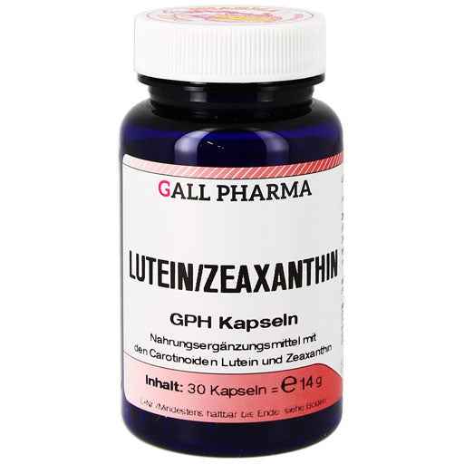 LUTEIN ZEAXANTHIN GPH Capsules