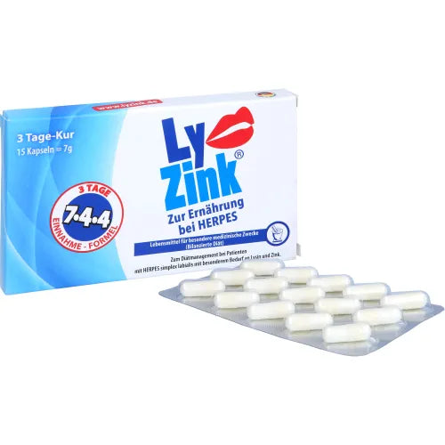 LY ZINC AGAINST HERPES Pharma capsules