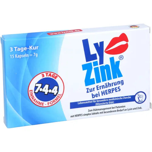 LY ZINC AGAINST HERPES Pharma capsules