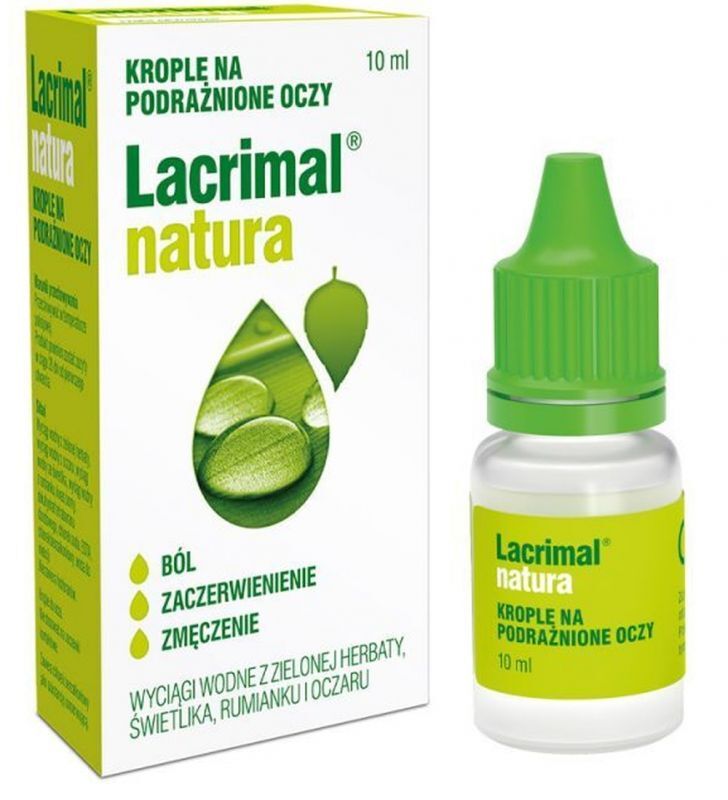 Lacrimal Nature eye drops 10ml, natural eye drops