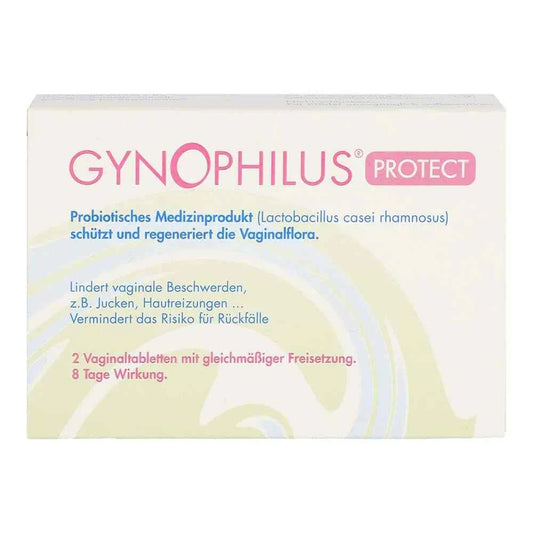 Lactobacillus casei GYNOPHILUS PROTECT vaginal tablets