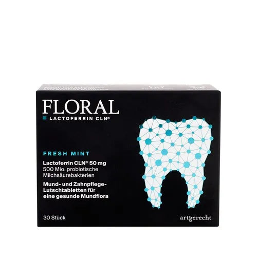 Lactoferrin CLN®, AB-Dentalac® NATURAL FLORAL Lozenges 30 pcs