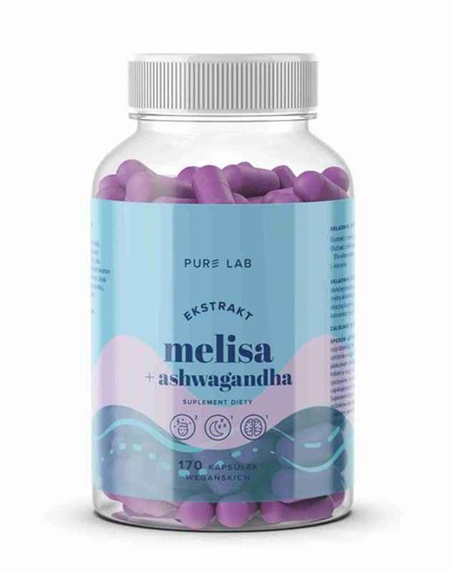 Lemon Balm Extract 150 mg + Ashwagandha