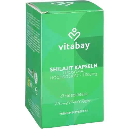 Liposomal Mumijo Shilajit 1000mg high-dose softgels, 120 tablets