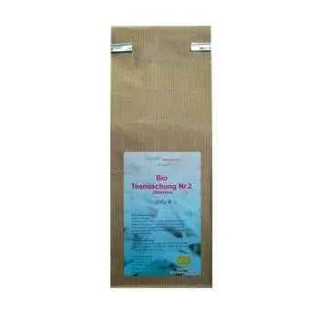 Liquorice root, rooibos tea, artichoke, barberry, oak bark, Organic Tea Blend No. 2