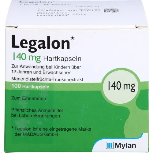 Liver cirrhosis LEGALON 140 hard capsules 100 pc