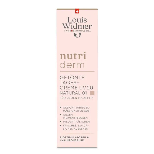 Louis Widmer nutriderm Tinted Day Cream UV 20 - Natural 01