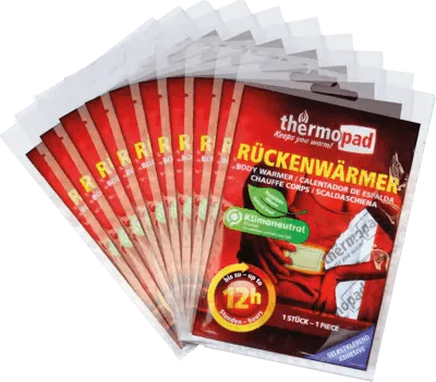 Lower back pain, THERMOPAD back warmer - UKDorf 