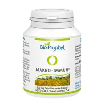 MACRO-IMMUNE Complex 500 mg pure beta-glucan capsules - UKDorf 