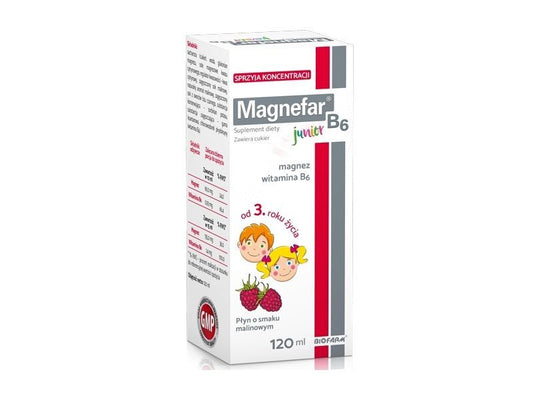 MAGNEFAR B6 Junior liquid 120ml