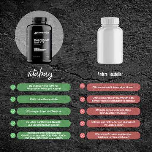MAGNESIUM MALATE 3000 mg vegan tablets