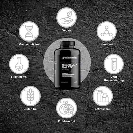 MAGNESIUM MALATE 3000 mg vegan tablets