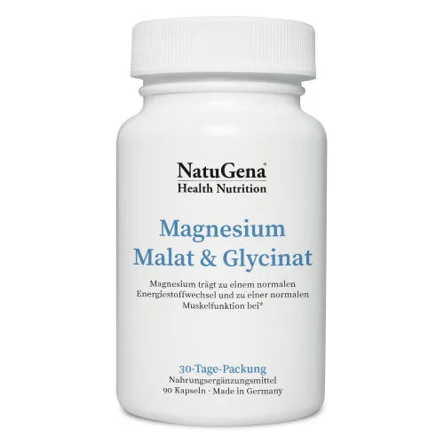 MAGNESIUM MALATE & Glycinate high dose+vegan capsules - UKDorf 