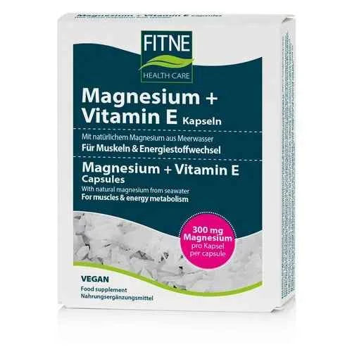 MAGNESIUM+VITAMIN E capsules 60 pcs