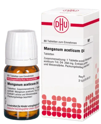 MANGANUM ACETICUM D 4 tablets - UKDorf 