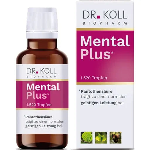 MENTAL Plus Dr.Koll Gemmo Kompl.Pantothenic Acid Tr - UKDorf 