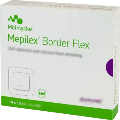 MEPILEX Border Flex foam adhesive 10x10 cm - UKDorf 