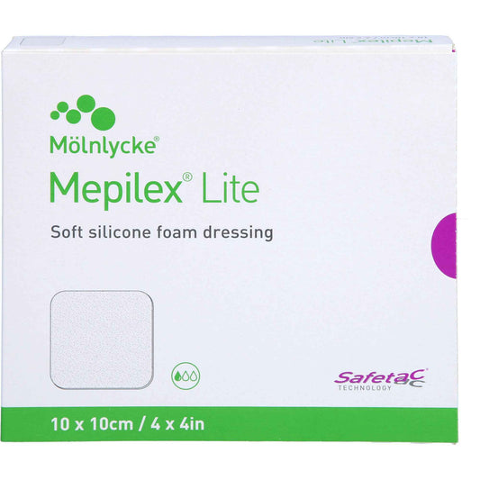 MEPILEX Lite foam dressing 10x10 cm sterile