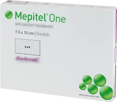 MEPITEL One 7.5x10 cm silicone mesh bandage - UKDorf 