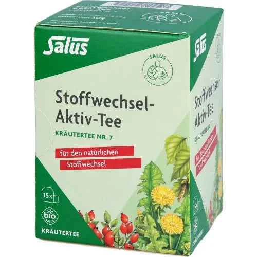 METABOLISM ACTIVE Tea Herbal Tea No. 7 Organic Salus