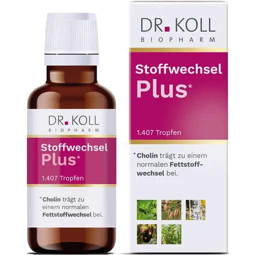 METABOLISM PLUS Dr.Koll Gemmo Complex Choline Zinc - UKDorf 