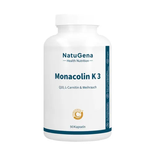 MONACOLIN K3 + Coenzyme Q10 + L-Carnitine capsules 90 pcs - 9
