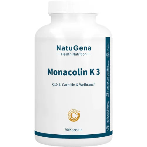 MONACOLIN K3 + Coenzyme Q10 + L-Carnitine capsules 90 pcs