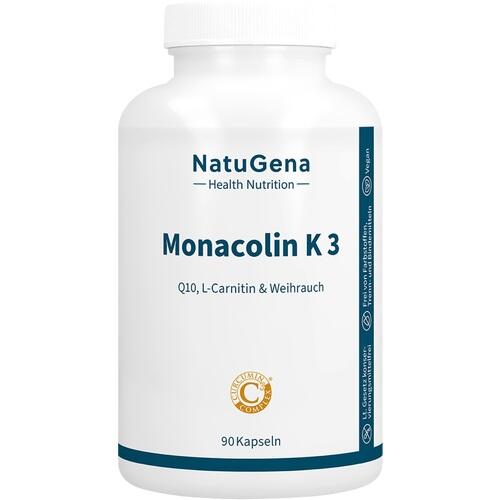 MONACOLIN K3 + Coenzyme Q10 + L-Carnitine capsules 90 pcs - 8