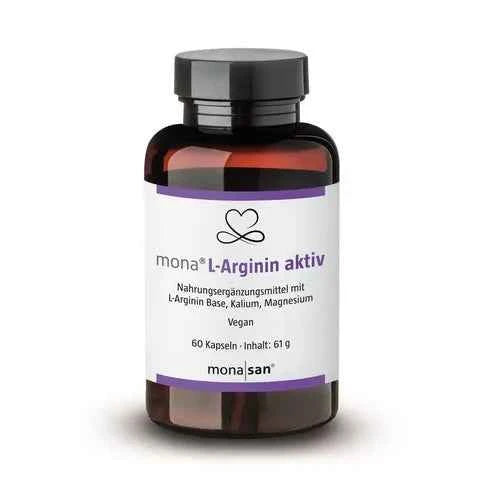 MONA L-ARGININE active with magnesium+potassium capsules
