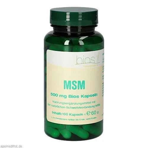 MSM 500 mg Bios Capsules 100 count