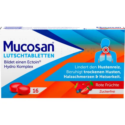levodropropizine usa MUCOSAN Lozenges Red Fruits 16 pcs
