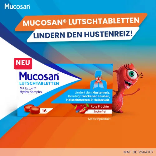 levodropropizine usa MUCOSAN Lozenges Red Fruits 16 pcs - 7