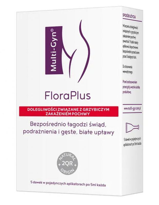 MULTI-GYN FLORAPLUS 5ml x 5 applicators, multi gyn flora plus