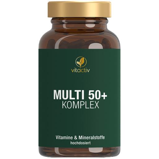 MULTI 50+ vitamin & mineral complex capsules - UKDorf 