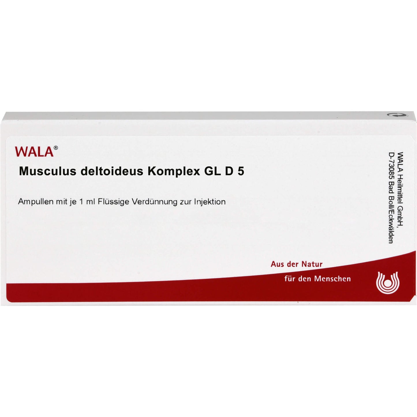 MUSCULUS DELTOIDEUS complex GL D 5 ampoules