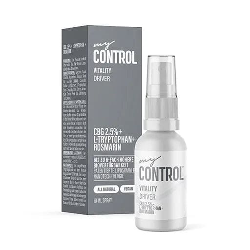 MY CONTROL Vitality CBG+L-Tryptophan+Rosemary Spray - UKDorf 