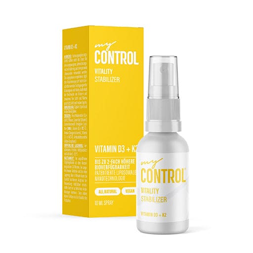 MY CONTROL Vitality Vitamin D3+K2 Spray - UKDorf 