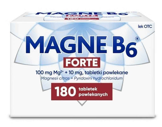 Magne B6 Forte 180 tablets