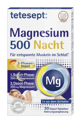 Magnesium 500 night tablets - UKDorf 