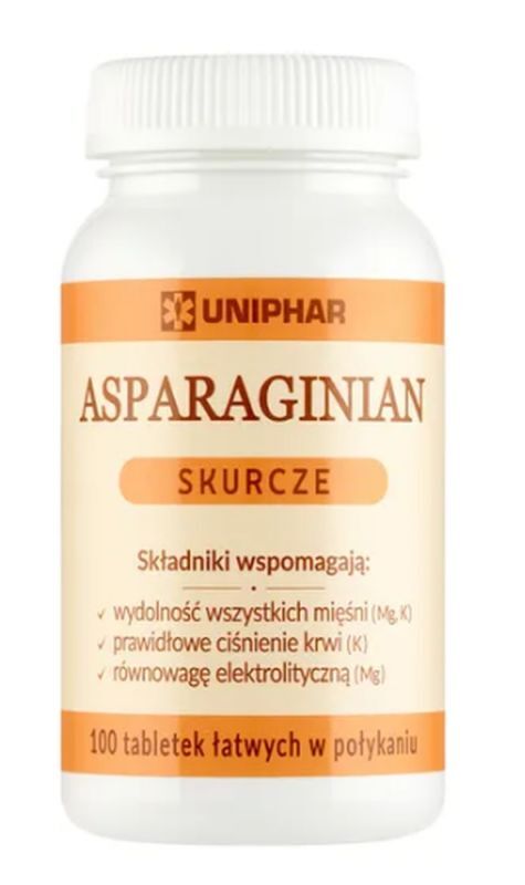 Heart disease and atherosclerosis Aspartate magnesium and potassium x 100 tablets