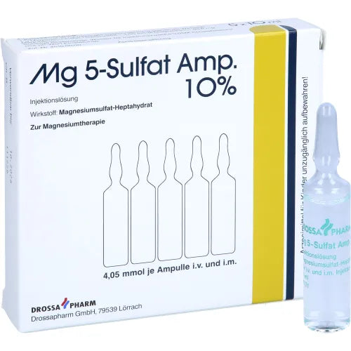 Magnesium sulfate ampoule 5 pc 10% solution for injection
